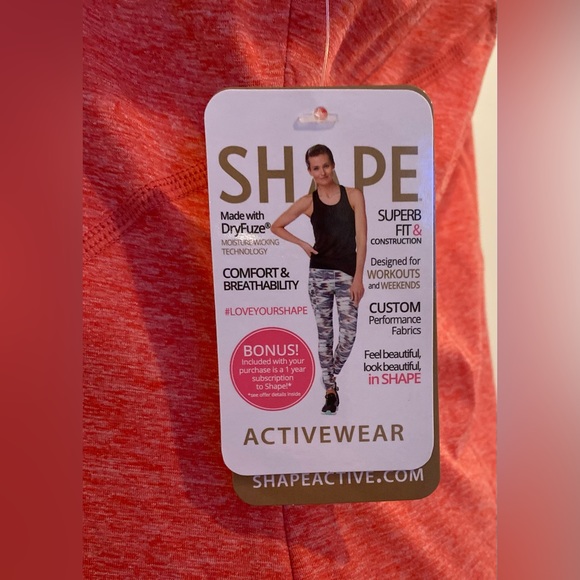 SHAPE, Sz L, Red, Stride Active Tee - NWT - Picture 8 of 14